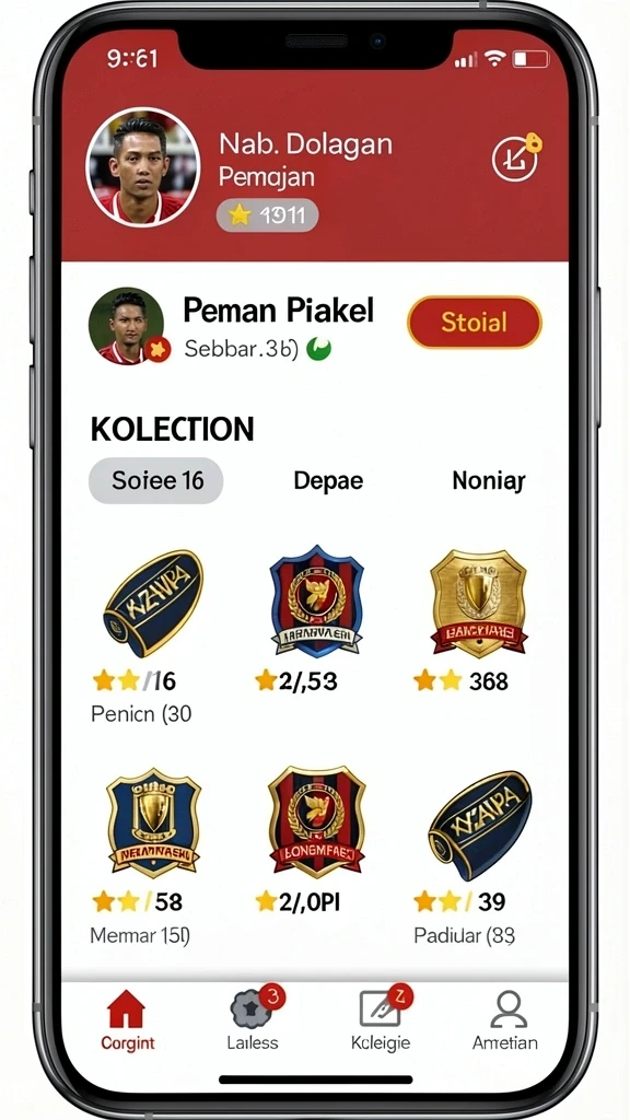 55five - Papan leaderboard yang menunjukkan peringkat pemain.