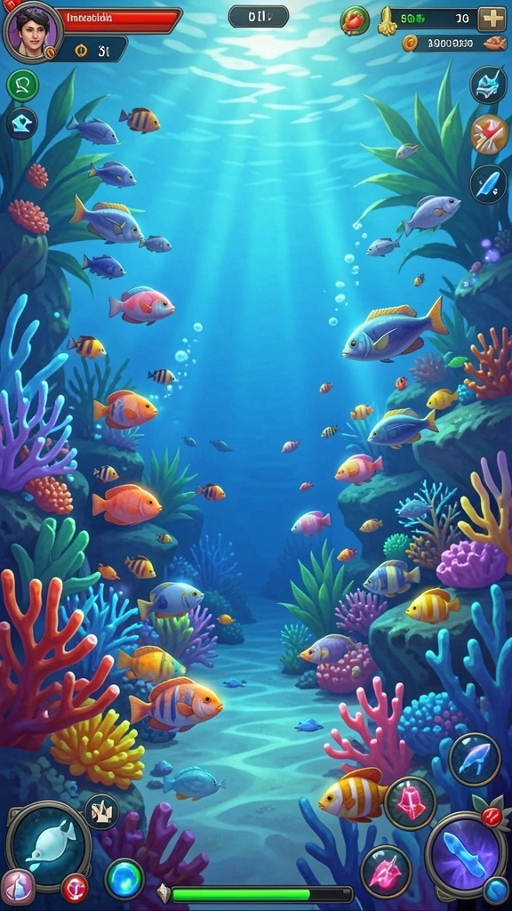 bandit4d - Ilustrasi suasana level yang penuh tantangan.