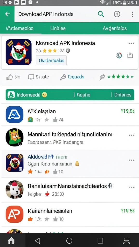bara22 - Antarmuka permainan yang mudah dinavigasi dan menarik.