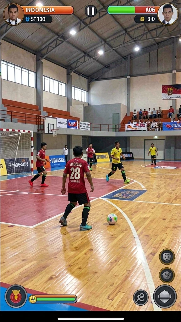 d06 - Karakter utama beraksi dalam misi menantang.