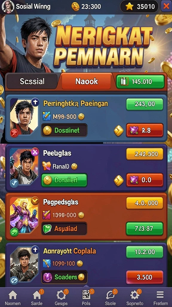 idrok - Karakter unik yang bisa dikustomisasi.