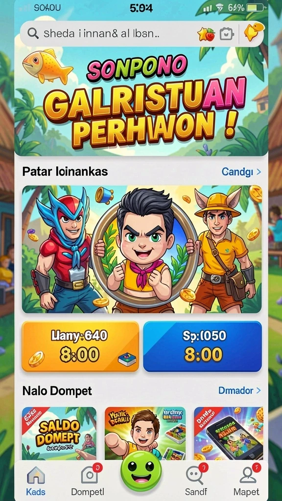juragan28 - Tampilan awal aplikasi JURAGAN28 yang user-friendly.