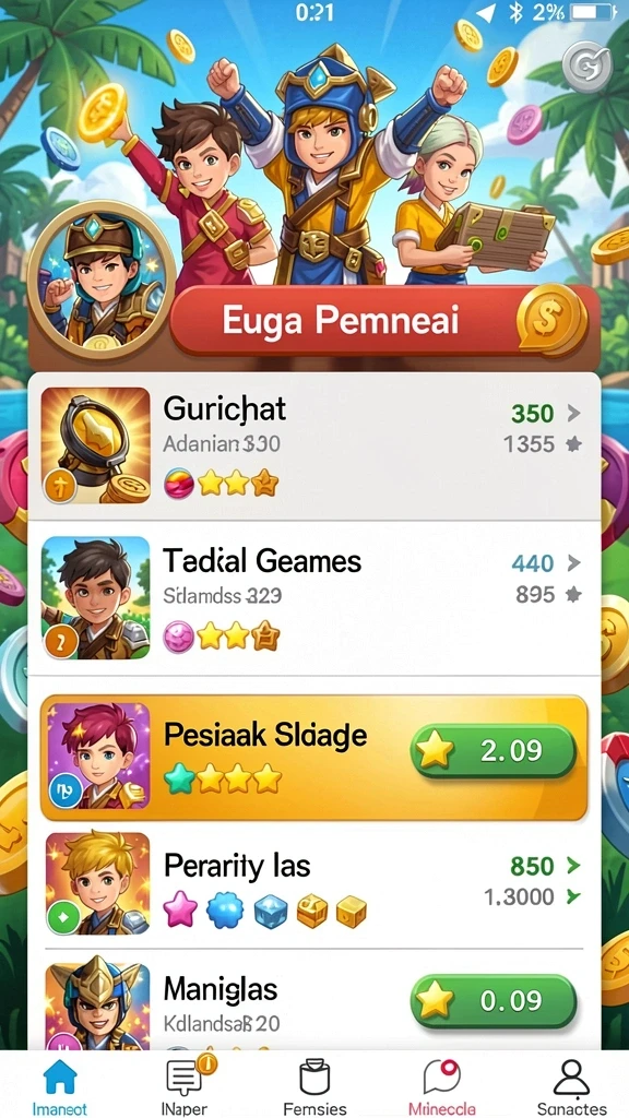 l777 - Ilustrasi gameplay yang mendebarkan dan menarik.