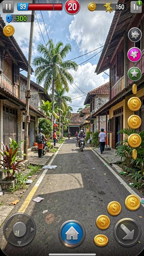 ocatoto - Tampilan grafis yang cerah dan menggembirakan.