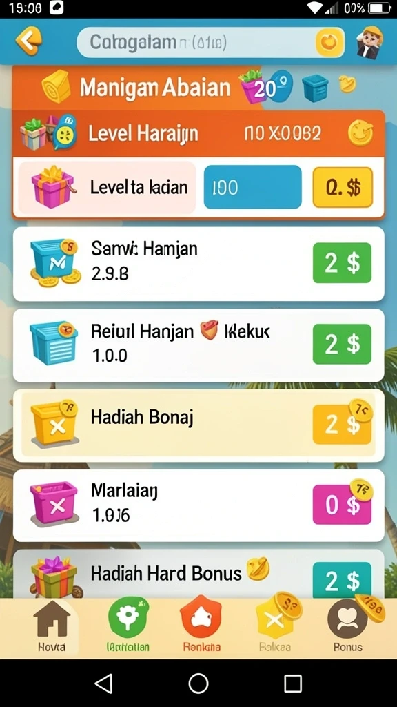 rumahtoto - Tampilan awal yang menarik dan intuitif.