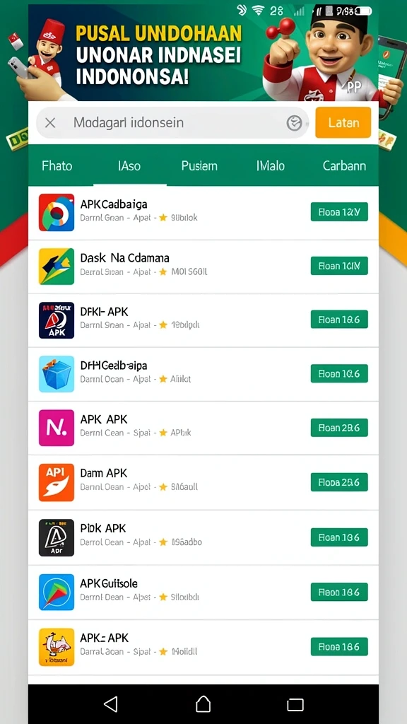surga11 - Tampilan awal yang memikat dan intuitif.