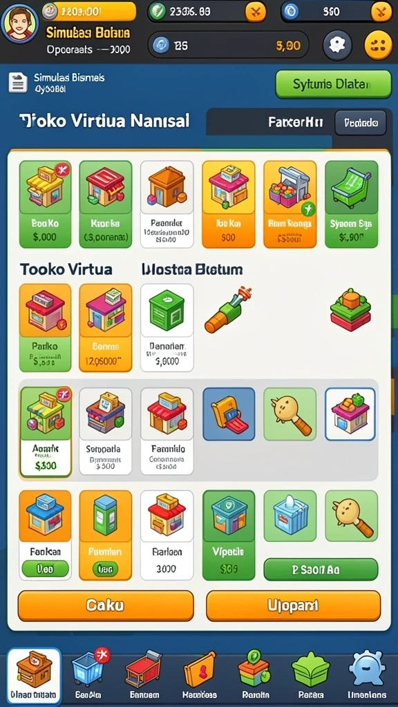 svip8 - Tampilan menu utama SVIP8 yang menarik.