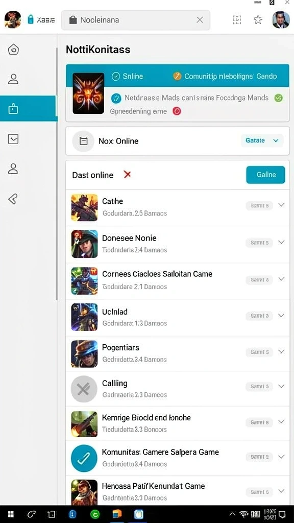 tvtoto - Tampilan antarmuka TVTOTO yang modern.